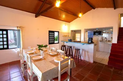A cozinha ou kitchenette de Refúgio das Falésias - Frente ao mar na Broadway