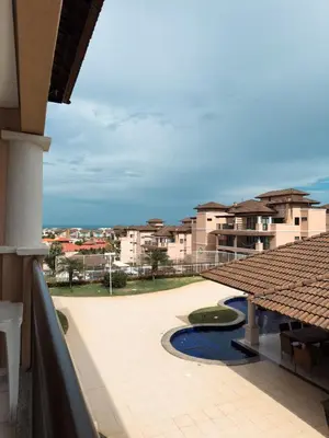A planta de Beverly Hills Porto das Dunas Resort