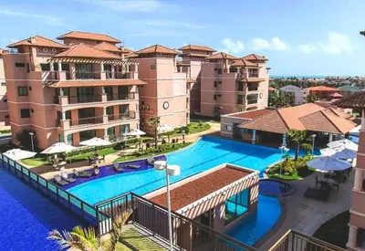 A planta de Beverly Hills Porto das Dunas Resort