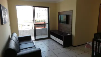 Uma televisão e/ou sistema de entretenimento em Emilio Hinko 3 Quartos apto1502