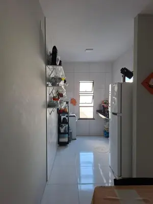 A cozinha ou kitchenette de Conforto pé na areia