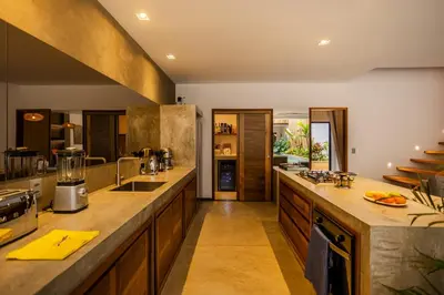 A cozinha ou kitchenette de Villa Nikita