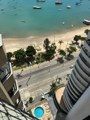 Uma vista do mar geral ou uma vista do mar a partir do aparthotel