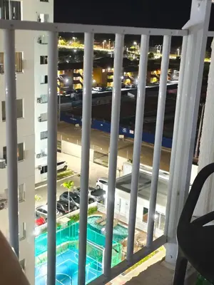 A piscina em ou perto de Mirante Clube