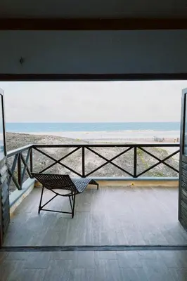 Uma varanda ou terraço em Casa do Prãna