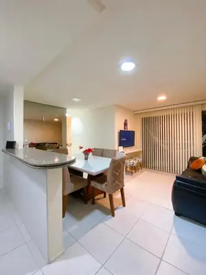 A cozinha ou kitchenette de Apartamento Meireles Excelente Localização