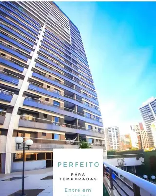 O edifício onde o apartamento está situado