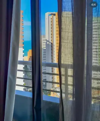 A planta de Apartamento Meireles Excelente Localização