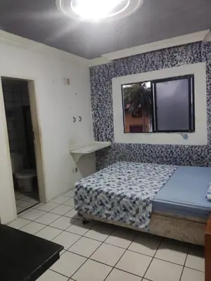 Uma cama ou camas num quarto em Hotel Panorama do Mar - Praia do Futuro
