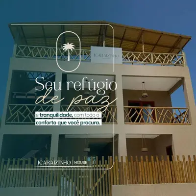 O edifício onde a casa de hóspedes está situado