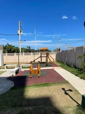 A área de jogos para crianças em Viva Praia do Futuro - Apartamento Moderno