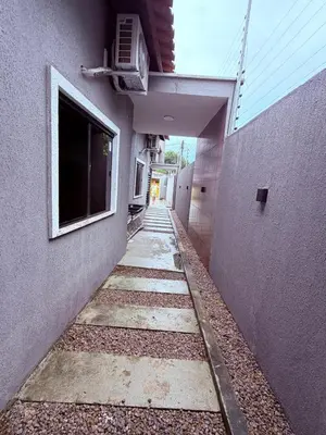 O edifício onde a casa de férias está situado
