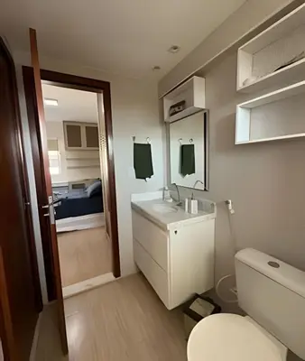 Uma televisão e/ou sistema de entretenimento em BP307B - Paraíso à Beira-Mar em Cumbuco, a 80 metros da praia