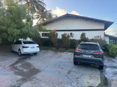 O edifício onde a casa de férias está situado