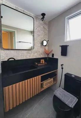 Uma televisão e/ou sistema de entretenimento em Fortaleza Premium Stay Elegância e exclusividade