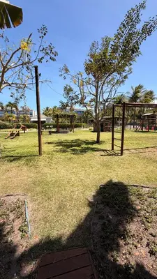 Um jardim no exterior de Wai Wai Resort Cumbuco 107G