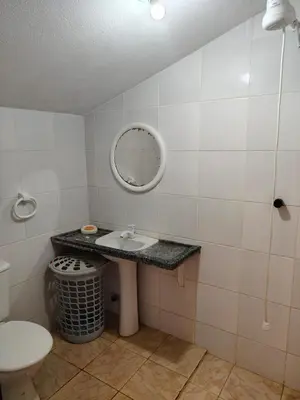 Uma casa de banho em Nascimento BEACH