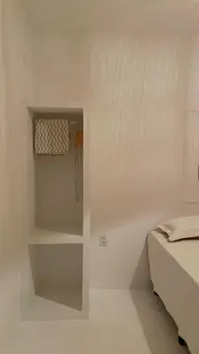 Uma cama ou camas num quarto em Casa Carnaubas
