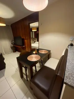 Uma área de estar em Vila Galé SUN - PÉ NA AREIA