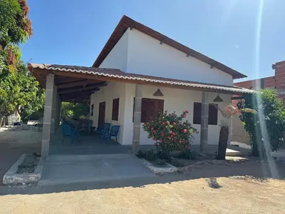 O edifício onde a casa de férias está situado