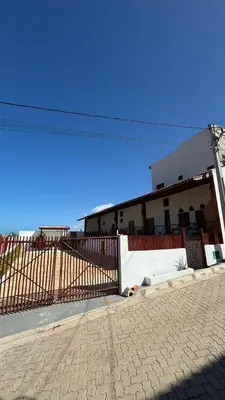 O edifício onde a casa de férias está situado