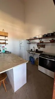 A cozinha ou kitchenette de Casa Dunas Baleia