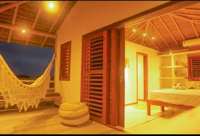 Uma cama ou camas num quarto em Villa Mandala