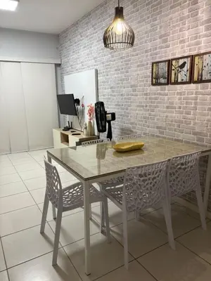 A planta de Apartamento Porto das Dunas