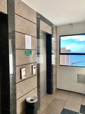A planta de Apartamento 5 Min A Pé da Praia de Iracema