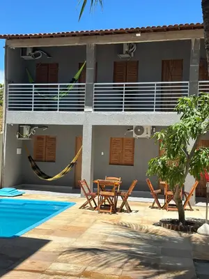 A piscina em ou perto de Pousada encantos de morro branco