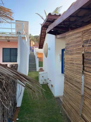 O edifício onde a casa de férias está situado