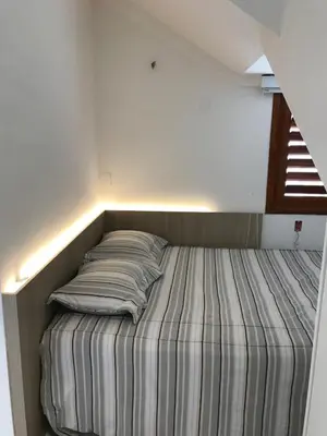 Uma cama ou camas num quarto em CASAS DO TON FLEIXERAs