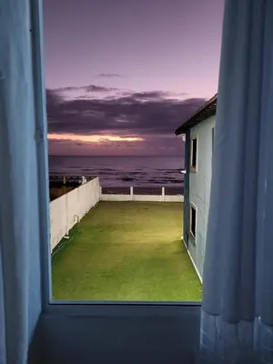 O nascer ou o pôr do sol visto a partir do apartamento