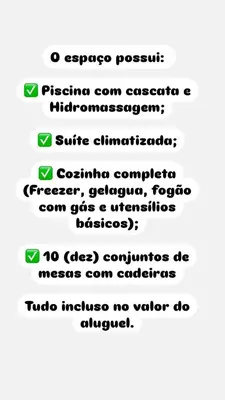 A planta de Espaço Cantinho da Serra