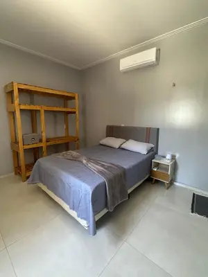 Uma cama ou camas num quarto em DeckMC