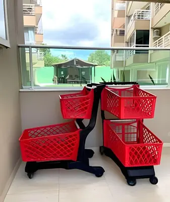 Uma varanda ou terraço em BP305 - App no Cumbuco totalmente equipado para o período que você desejar