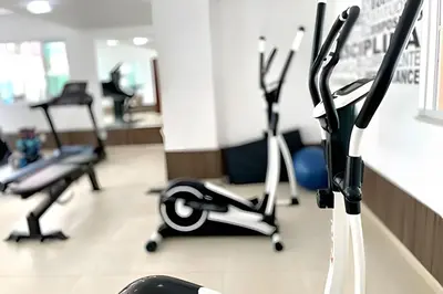 O centro de fitness e/ou as comodidades de fitness de BP305 - App no Cumbuco totalmente equipado para o período que você desejar