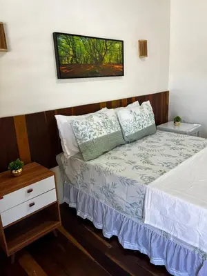 Uma cama ou camas num quarto em suite elegante fullhausi 01