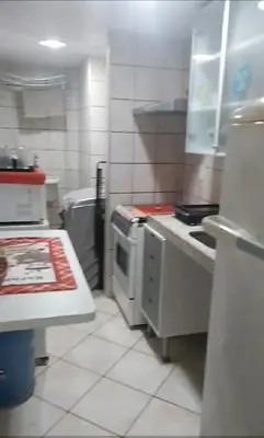 A cozinha ou kitchenette de Apartment in Praia do Futuro