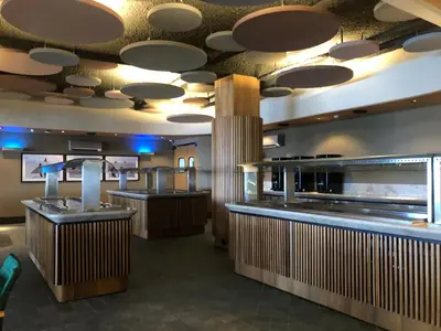 A planta de Apartamento no Suites Resort, no Complexo do Beach Park, em Aquiraz - Por Anfitrião