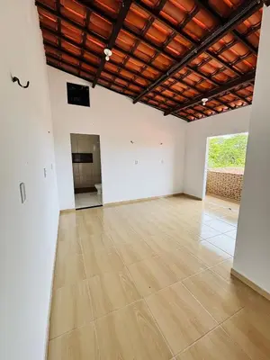 A planta de Casa Completa em Beberibe, Ceará