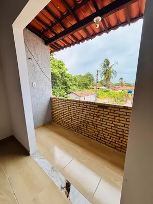 A planta de Casa Completa em Beberibe, Ceará