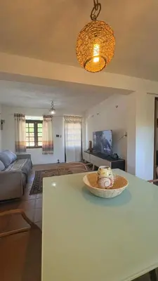 Uma cama ou camas num quarto em Vila dos Ventos Taíba