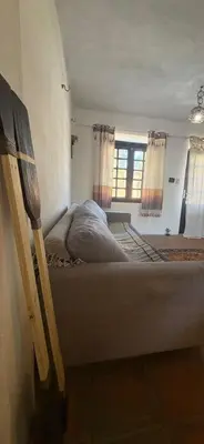 Uma cama ou camas num quarto em Vila dos Ventos Taíba