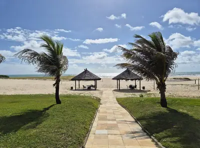A planta de Porto Das Dunas - Pé na Areia