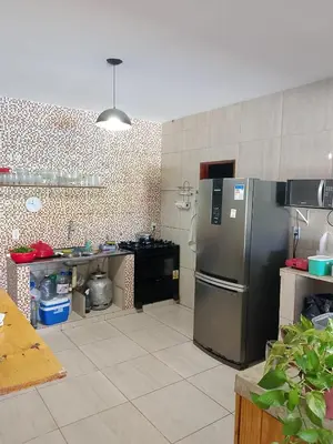 A cozinha ou kitchenette de Casa Lopes Beach