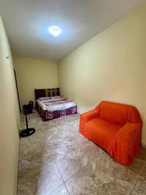 Uma cama ou camas num quarto em Casa Brejo 2 a 6 km de Guaramiranga