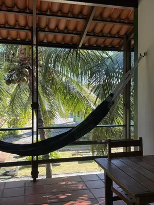 Uma varanda ou terraço em Pequeno Paraíso Paracuru