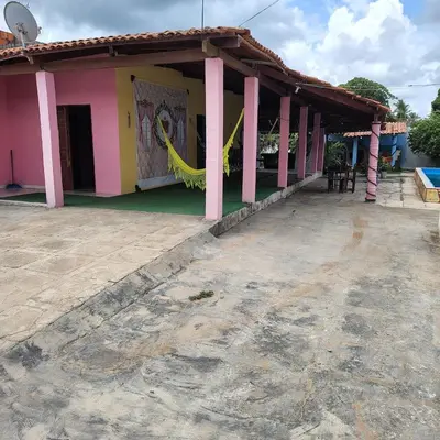 A planta de Recanto do Bené - Casa de temporada a 6km da praia de Lagoinha e 3km da Lagoa das Almécegas