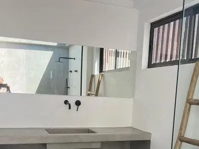 Uma casa de banho em High End Guajiru Villa with Pool and Jacuzzi CEA48
